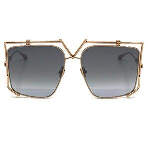 Valentino Oversized Metal Frame UNISEX Sunglasses